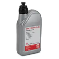 FEBI 48785 Achsgetriebe&ouml;l 75W-85 GL-5 GELB f&uuml;r AUDI BMW MERCEDES VW - 3L 3 Liter