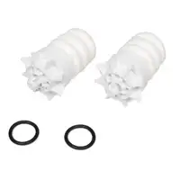 2x FEBI Gummianschlag Anschlagpuffer CITROEN C2 C3 I II f&uuml;r PEUGEOT 1007 hinten
