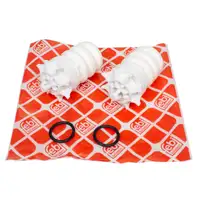 2x FEBI Gummianschlag Anschlagpuffer CITROEN C2 C3 I II f&uuml;r PEUGEOT 1007 hinten