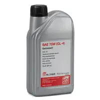 FEBI 21829 Getriebe&ouml;l 75W GL-4 GELB f&uuml;r AUDI FORD MERCEDES VOLVO VW - 3L 3 Liter
