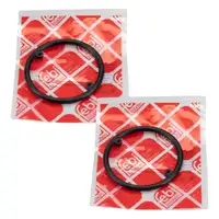 2x FEBI &Ouml;lk&uuml;hlerdichtung Dichtung &Ouml;lk&uuml;hler f&uuml;r AUDI SEAT SKODA VW N90181402