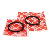 2x FEBI &Ouml;lk&uuml;hlerdichtung aussen + innen AUDI A3 A4 A6 A8 VW GOLF 2 3 4 PASSAT