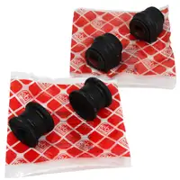 4x FEBI Stabilisatorlager MERCEDES W203 C200 Kompressor C200/220CDI vorne hinten
