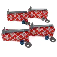 4x FEBI Montagesatz Querlenker Lenker MERCEDES 190 W201 E-KLASSE W124 R129 vorne