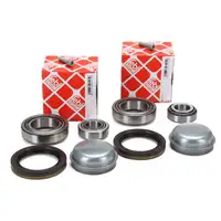 2x FEBI Radlagersatz MERCEDES CLS C219 E-KLASSE W211 VF211 S211 SL R230 vorne