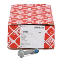 50x FEBI 29451 Schraube M12x1,75 FORD FOCUS C-MAX / C-MAX DM2 FOCUS I II hinten