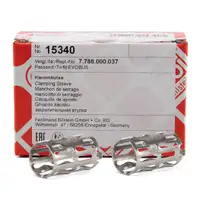 2x FEBI 15340 Klemmh&uuml;lse f&uuml;r ABS Sensor AUDI A4 A6 SKODA SUPERB VW LT PASSAT 3B