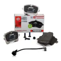 FERODO Bremsbel&auml;ge + Wako AUDI A4 B8 A5 8T 8F A6 A7 4G C7 PORSCHE MACAN hinten