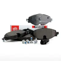 FERODO Bremsbel&auml;ge Bremskl&ouml;tze f&uuml;r AUDI A3 8V SEAT LEON 5F VW GOLF 7 vorne