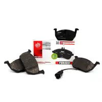FERODO Bremsbel&auml;ge + Wako f&uuml;r Seat Leon Skoda Octavia VW Sportsvan Golf 7 vorne