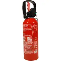 2x 1KG Auto Hand-Feuerl&ouml;scher ABC Pulverl&ouml;scher + KFZ Halterung (MHD 07.2021)