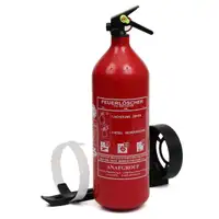 Auto Hand-Feuerl&ouml;scher ABC Pulverl&ouml;scher + KFZ Halterung 2 KG (MHD 02.2021)