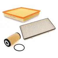 Inspektionskit Filterpaket Filterset f&uuml;r Opel Vivaro (J7 F7) 2.0CDTI 90-114 PS