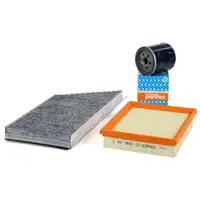 Inspektionskit Filterpaket Filterset f&uuml;r PEUGEOT 206 Schr&auml;gheck 1.1i 1.4i 1.6i
