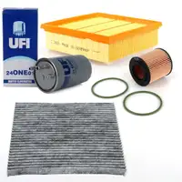 Inspektionskit Filterpaket Filterset f&uuml;r Fiat Grande Punto (199) 1.9 D Multijet