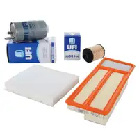 Inspektionskit Filterpaket f&uuml;r Fiat Doblo Fiorino 1.3D Opel Combo X12 1.3CDTI