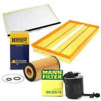 Filterset 4-tlg MERCEDES Viano CDI 2.0 CDI 2.2 Vito / Mixto 110/113/116CDI W639 OM651