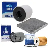 Filterpaket Filterset f&uuml;r SEAT IBIZA V SKODA FABIA II ROOMSTER 1.2 TDI 75 PS