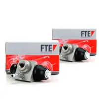 2x FTE Radbremszylinder AUDI 80 A2 SEAT Arosa VW Golf 3 Lupo Passat Polo hinten