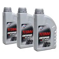 FUCHS Getriebe&ouml;l Achsgetriebe&ouml;l TITAN SINTOPOID SAE LS 75W-90 75W90 - 3L 3 Liter