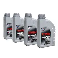 FUCHS Getriebe&ouml;l Achsgetriebe&ouml;l TITAN SINTOPOID SAE LS 75W-90 75W90 - 4L 4 Liter