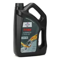 FUCHS MOTOR&Ouml;L TITAN SuperSyn F Eco-DT 5W-30 ACEA A5/B5 FORD M2C913-C 5L 5 Liter