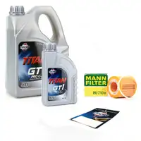 FUCHS Motor&ouml;l TITAN GT1 Pro C-3 5W30 5W-30 5L 5 Liter + MANN &Ouml;lfilter HU710X