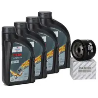 FUCHS MOTOR&Ouml;L TITAN SuperSyn 5W40 4 Liter 4L + ORIGINAL &Ouml;lfilter 46796687