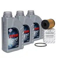 FUCHS Motor&ouml;l TITAN GT1 Flex 23 5W30 3L 3 Liter + ORIGINAL &Ouml;lfilter 73500049