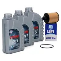 FUCHS Motor&ouml;l TITAN GT1 Flex 23 5W30 3L 3 Liter + ORIGINAL &Ouml;lfilter 71751128