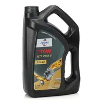 FUCHS Motor&ouml;l &Ouml;l TITAN 0W20 GT1 PRO V ACEA A1/B1 Volvo VCC RBS0-2AE - 5L 5 Liter