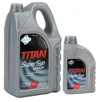 FUCHS MOTOR&Ouml;L TITAN SuperSyn Longlife 0W-40 ACEA A3/B4 FORD M2C937-A 6L 6 Liter