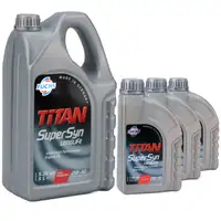 FUCHS MOTOR&Ouml;L TITAN SuperSyn Longlife 0W-40 ACEA A3/B4 FORD M2C937-A 8L 8 Liter