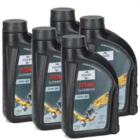 FUCHS Motor&ouml;l &Ouml;l TITAN SuperSyn ACEA A3/B3 SL/CF 10W-60 10W60 - 5L 5 Liter