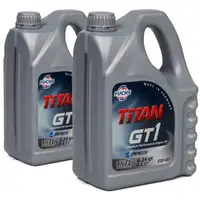 FUCHS Motor&ouml;l &Ouml;l TITAN GT1 5W-40 5W40 ACEA C3 API SN/SM FORD M2C917-A - 8 Liter