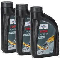 FUCHS MOTOR&Ouml;L TITAN SuperSyn 5W-40 VW 502.00/505.00 MB 229.3 RN0700 - 3L 3 Liter