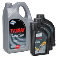 FUCHS MOTOR&Ouml;L TITAN SuperSyn 5W-40 VW 502.00/505.00 MB 229.3 RN0700 - 8L 8 Liter