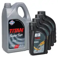 FUCHS MOTOR&Ouml;L TITAN SuperSyn 5W-40 VW 502.00/505.00 MB 229.3 RN0700 - 9L 9 Liter