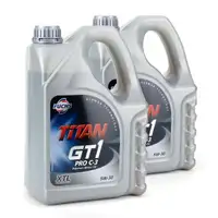 FUCHS MOTOR&Ouml;L TITAN GT1 Pro C-3 5W30 5W-30 VW 504.00 507.00 MB 229.51 8L 8 Liter