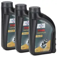 FUCHS Getriebe&ouml;l Schaltgetriebe&ouml;l TITAN Sintofluid SAE 75W-80 API GL-5 - 3 Liter