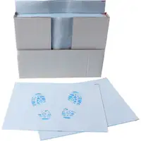 500x PKW Fu&szlig;raumschoner 500mm x 380mm Einweg Auto-Teppichschoner Fu&szlig;matten