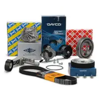CONTI Keilrippenriemen Wasserpumpe Rollen Riemenscheibe CITROEN MINI PEUGEOT 95-156 PS