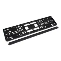 Kennzeichenhalter Nummernschildhalter Wechselkennzeichen TITAN SCHWARZ 520mm