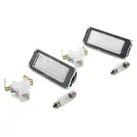 2x Kennzeichenleuchte + Gl&uuml;hlampe C5W f&uuml;r FIAT DUCATO Bus (250_, 290_)