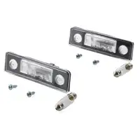 2x Kennzeichenleuchte + Gl&uuml;hlampe SKODA Octavia II 1Z Roomster 5J bis 09.2008