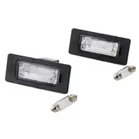 2x Kennzeichenleuchte + Gl&uuml;hlampe AUDI A4 A6 SKODA VW Passat Variant 3C5