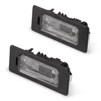 2x Kennzeichenleuchte LED f&uuml;r AUDI A3 A4 A6 SKODA Fabia 2 VW Passat Variant 3C5