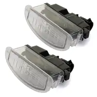 2x Kennzeichenleuchte Nummernschildleuchte f&uuml;r Renault Clio 2 Twingo ab 09.1998