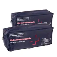 2x HOLTHAUS Verbandstasche Verbandtasche f&uuml;r MINI BLAU Erste Hilfe (MHD 01.2024)