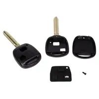 1x Schl&uuml;sselgeh&auml;use + Schl&uuml;sselrohling 2-Tasten TOYOTA Avensis Corolla Rav 4 Yaris